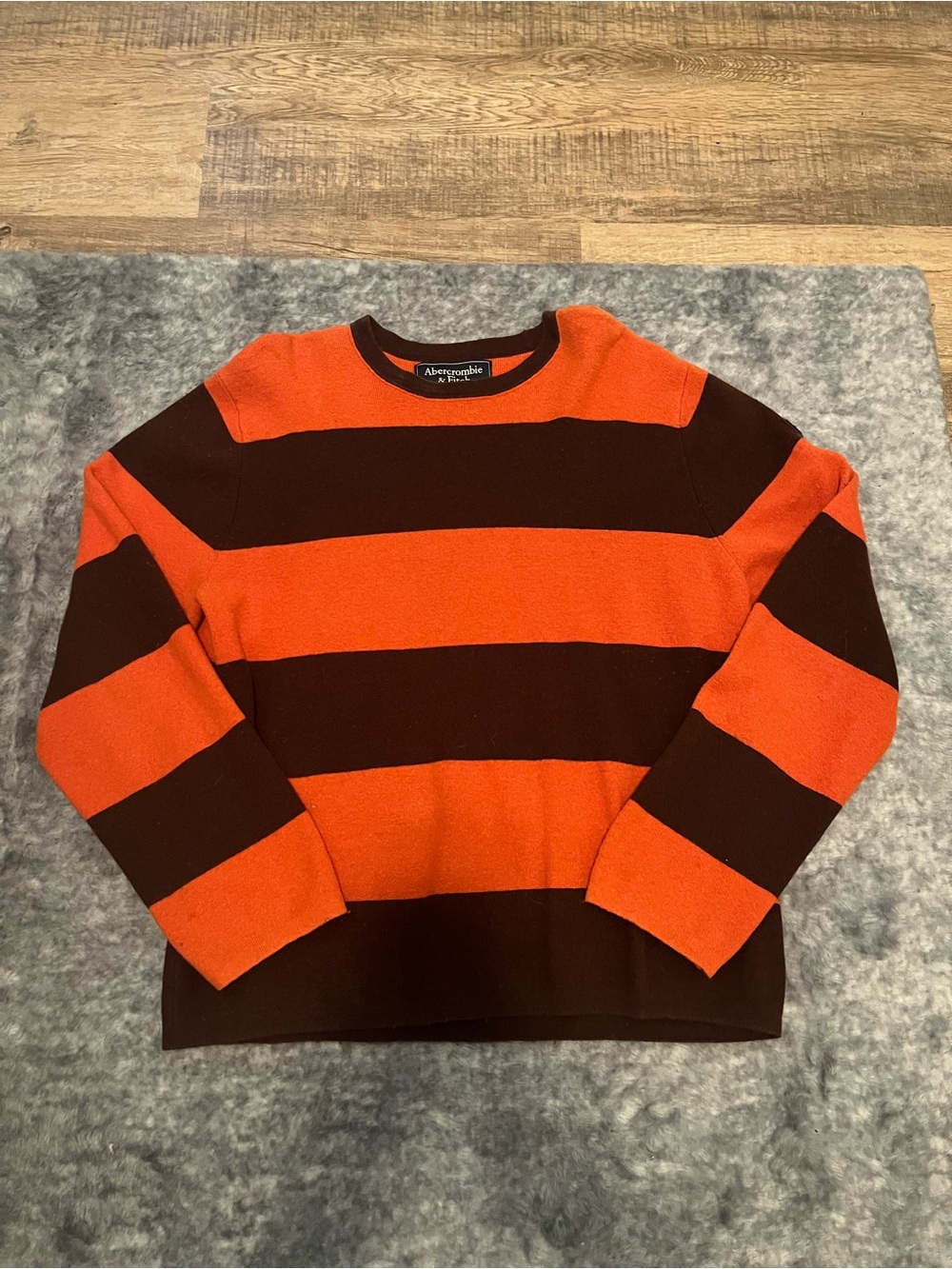 Vintage Abercrombie & Fitch Striped Crewneck Sweater